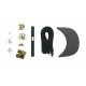 Black Leather + Gold Buckle Cap Making Kit (5 Kit)