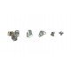 Silver Clasp Buckle Sets (5 Sets)